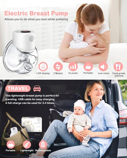 S12 Hands-Free Electric Breast Pump - HYPERMALL