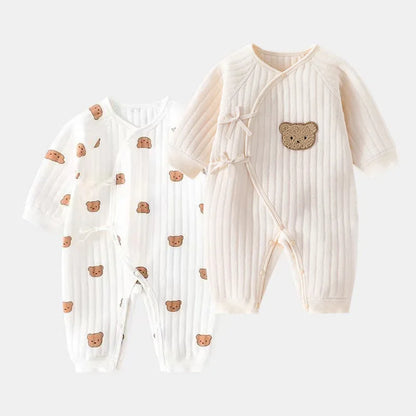 Cotton Baby Jumpsuit Set - HYPERMALL