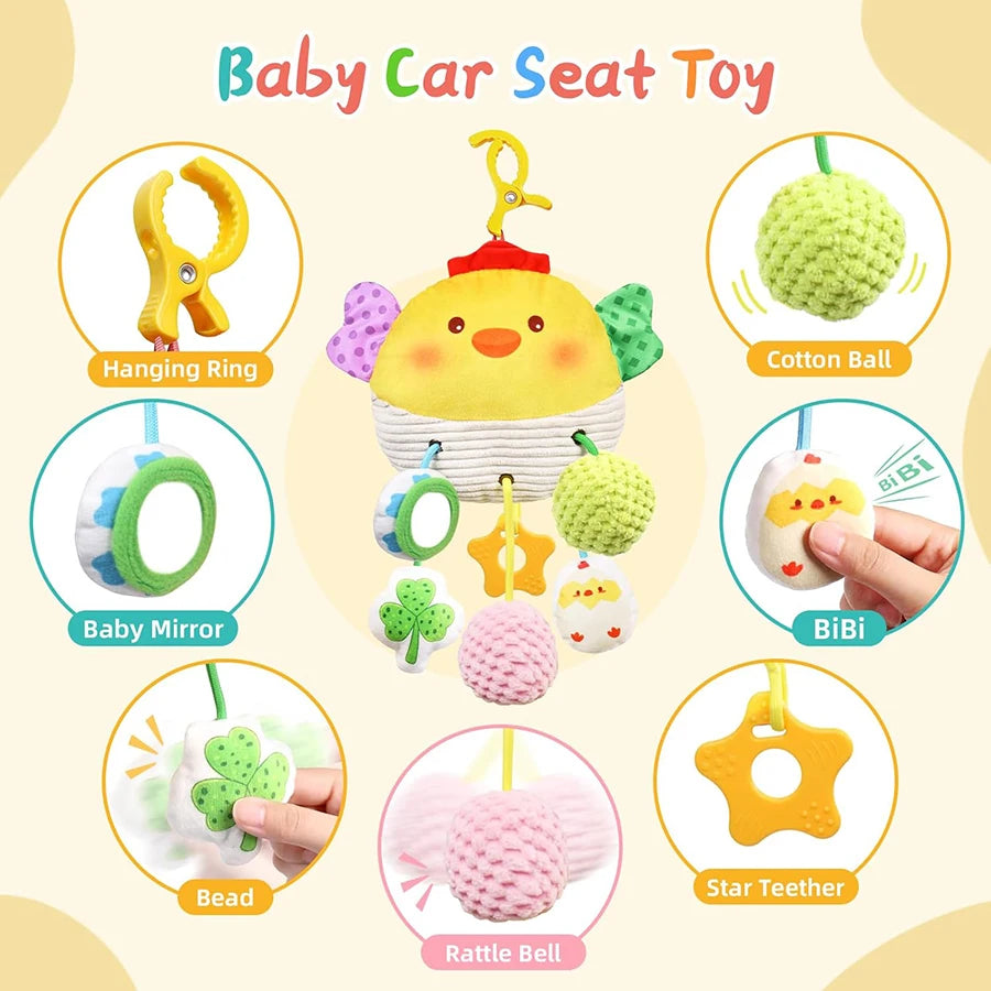 Musical Car Seat Toy - HYPERMALL