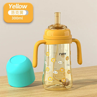 PPSU Anti-Colic Baby Bottle with Straw - HYPERMALL