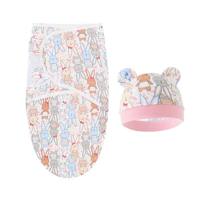 Newborn Swaddle & Hat Set - HYPERMALL