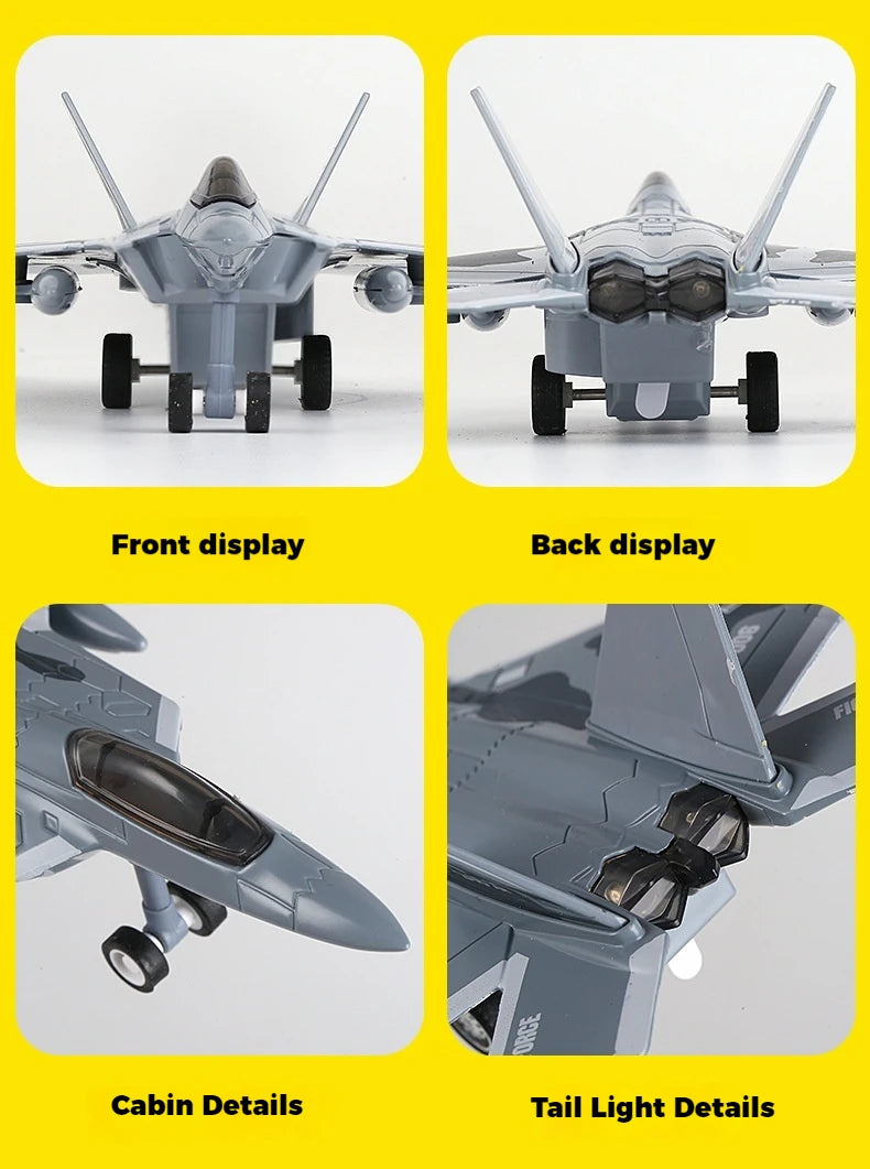 Alloy Fighter Jet Toy - HYPERMALL