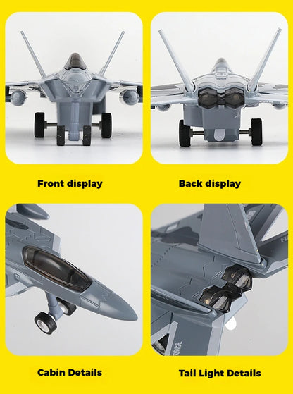 Alloy Fighter Jet Toy - HYPERMALL