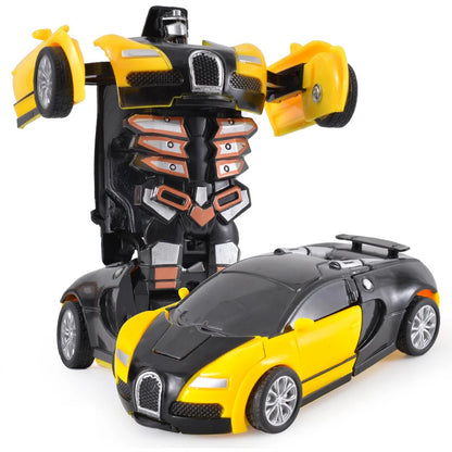 One-Click Transforming Robot Car - HYPERMALL