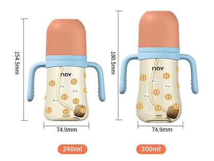 PPSU Anti-Colic Baby Bottle with Straw - HYPERMALL