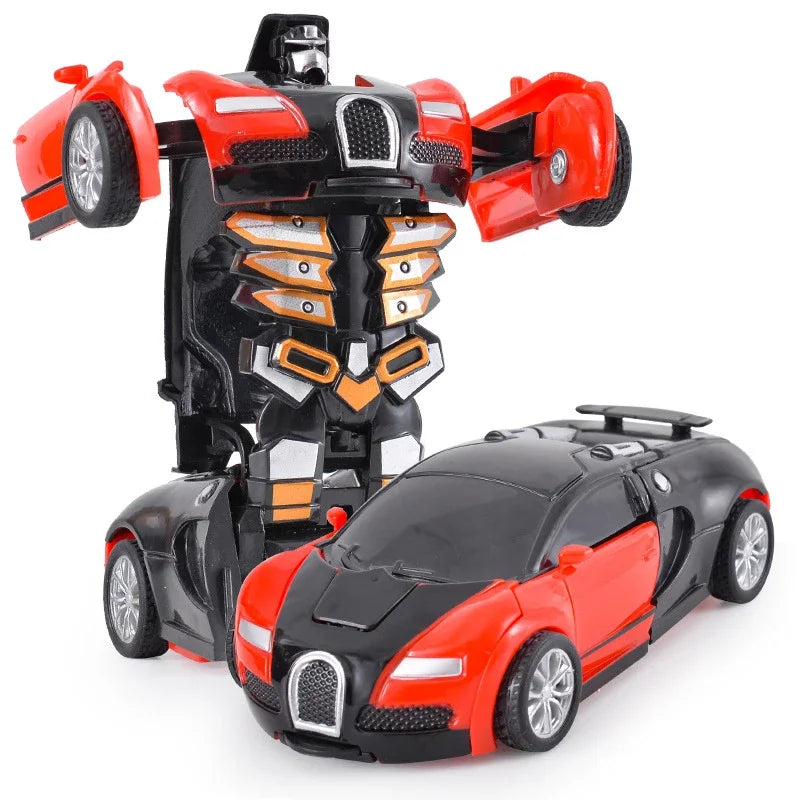 One-Click Transforming Robot Car - HYPERMALL