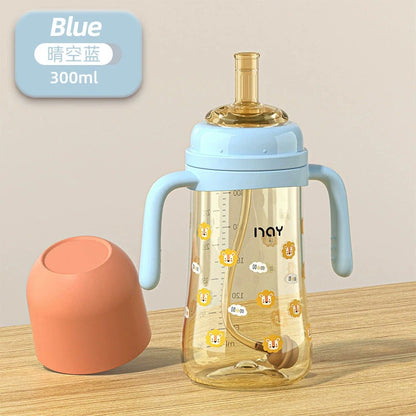 PPSU Anti-Colic Baby Bottle with Straw - HYPERMALL