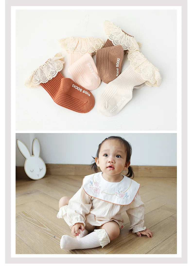 Baby Knee-High Socks - HYPERMALL