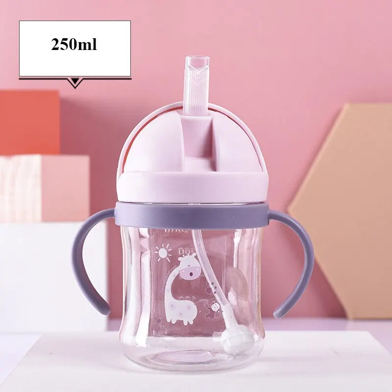 250ML Baby Drinking Cup & Feeding Bottle - HYPERMALL