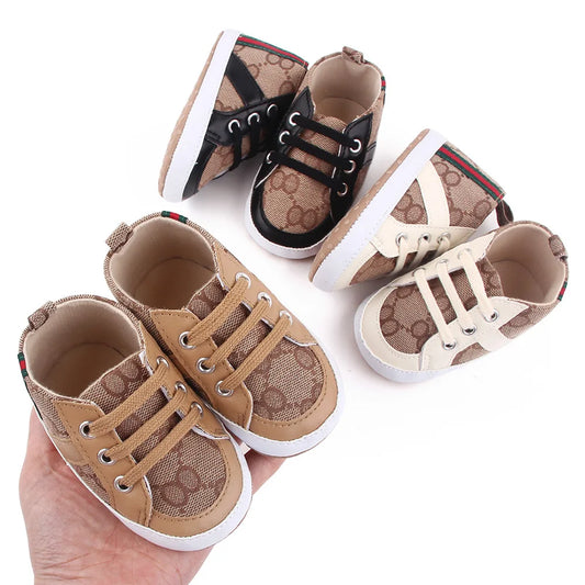 High-Top Baby Sneakers - HYPERMALL