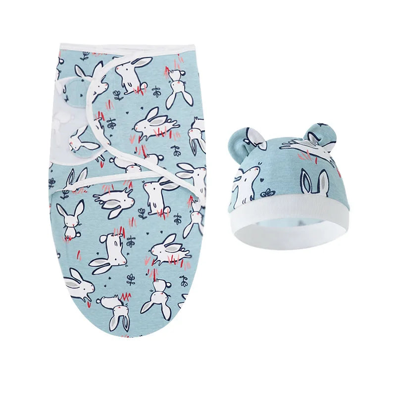 Newborn Swaddle & Hat Set - HYPERMALL