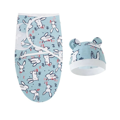 Newborn Swaddle & Hat Set - HYPERMALL