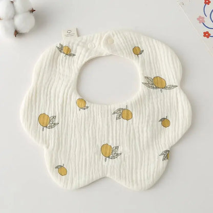 Cotton Baby Bib & Burp Cloth Set - HYPERMALL