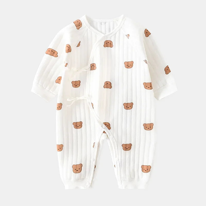 Cotton Baby Jumpsuit Set - HYPERMALL