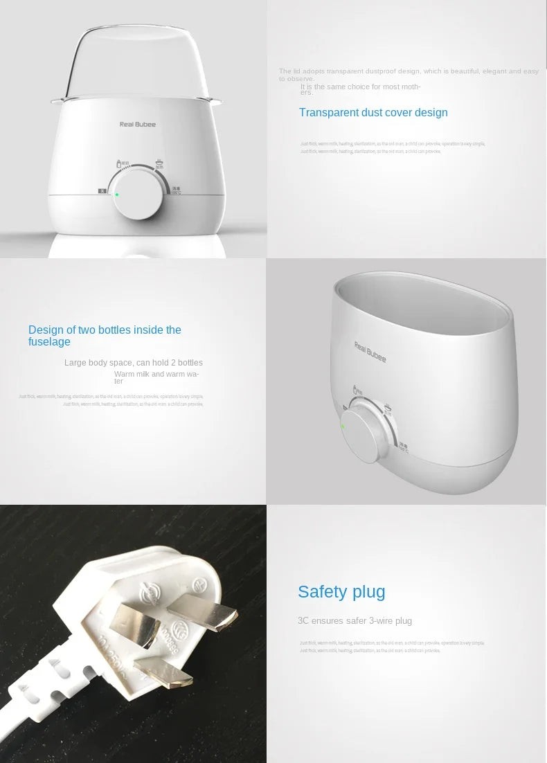 5-Minute Double Bottle Milk & Food Warmer - HYPERMALL