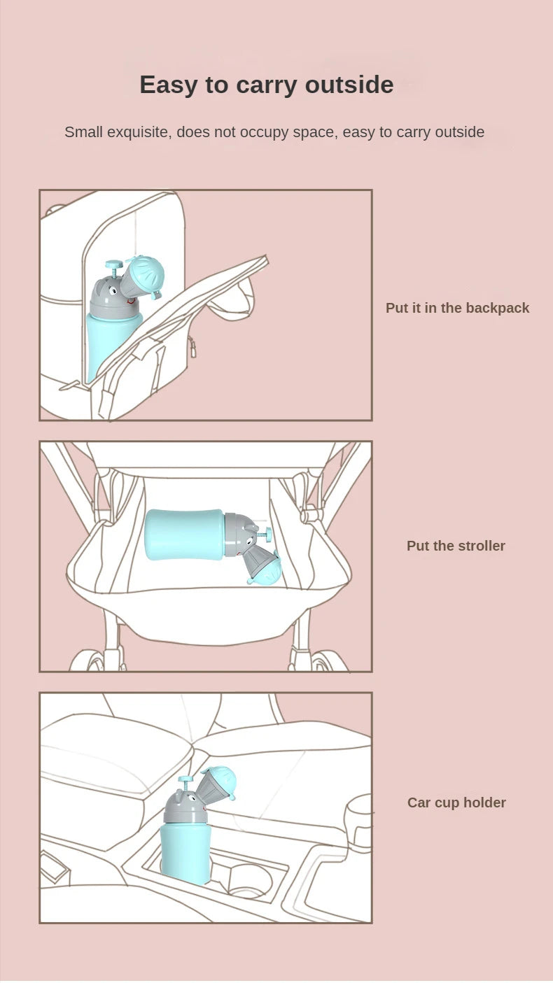 Outdoor & Car Travel Leak-Proof Potty - HYPERMALL