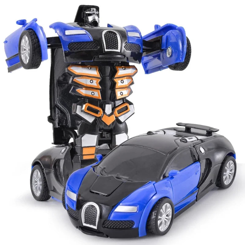 One-Click Transforming Robot Car - HYPERMALL