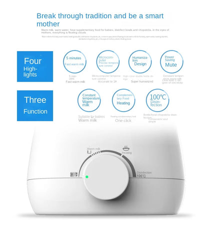 5-Minute Double Bottle Milk & Food Warmer - HYPERMALL