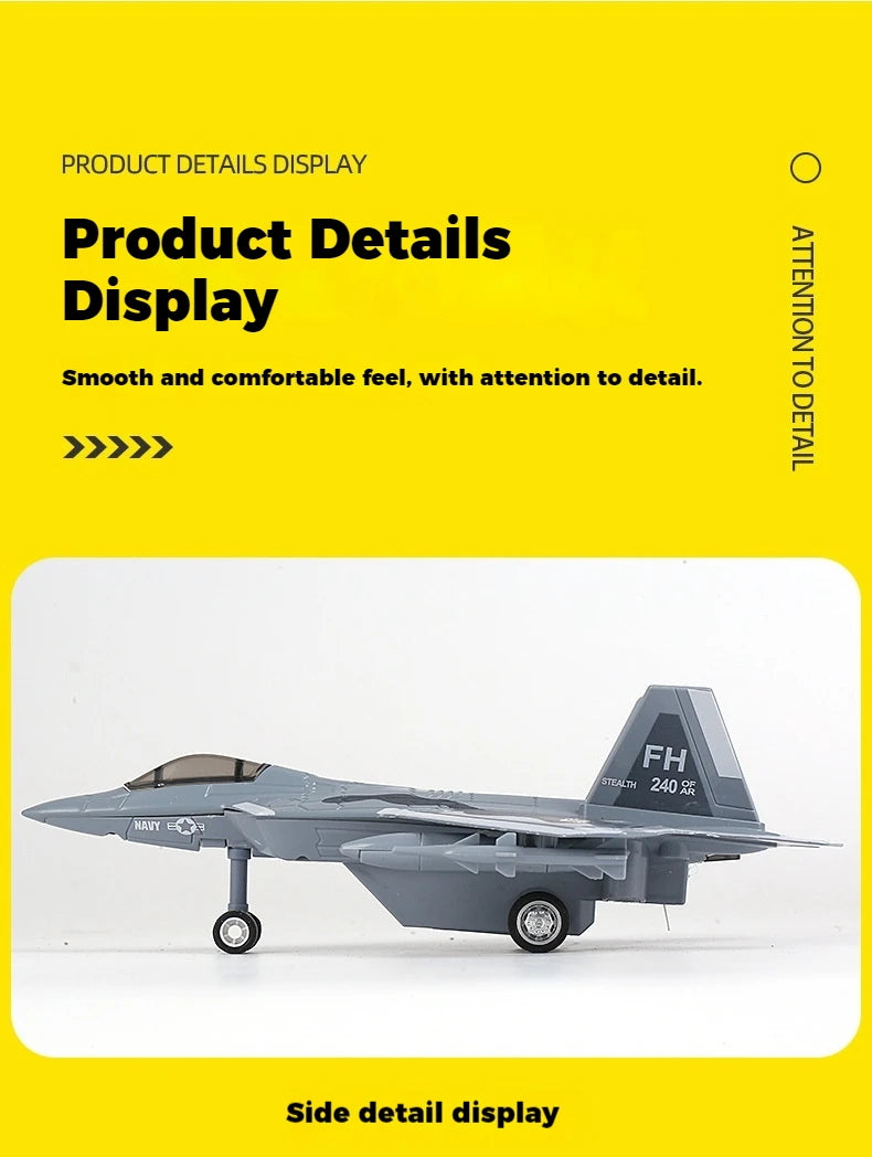 Alloy Fighter Jet Toy - HYPERMALL