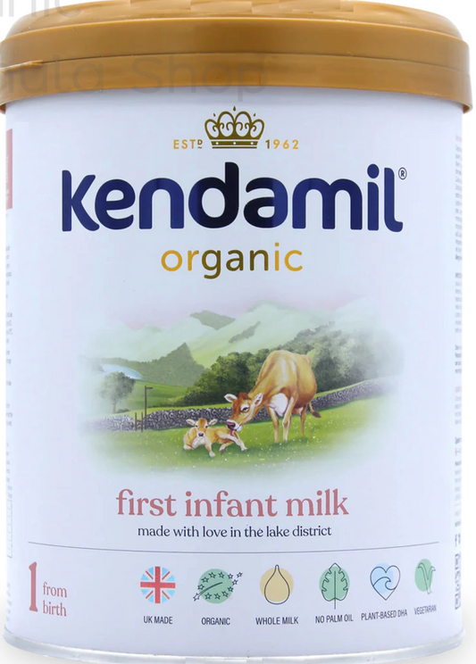 Kendamil UK Organic Cow Formula - Stage 1 X 3 Cans 800g