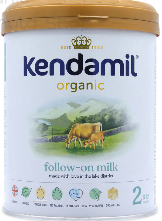 Kendamil UK Organic Cow Formula - Stage 2 X 3 800g