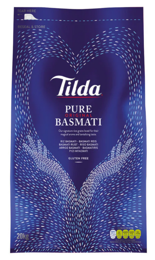 Tilda Pure Original Basmati Rice 20Kg