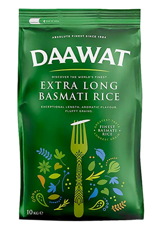Daawat Extra Long Basmati Rice 10Kg