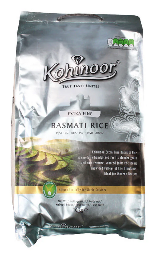Kohinoor Extra Fine Basmati Rice 10 Kg