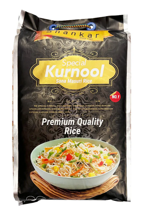 Shankar Sona Masoori Rice Kurnool - 10kg