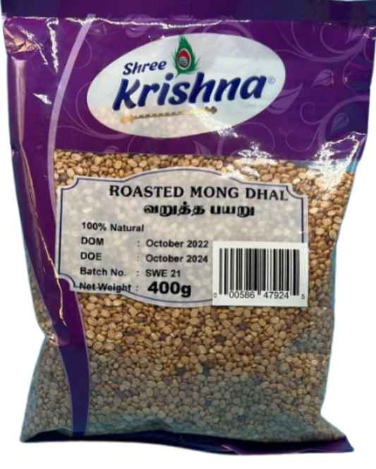 SHREE KRISHNA ROASTED MOONG DALL 400G