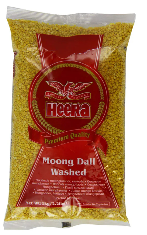HEERA Moong Dal Washed Split 500G: The Essence of Digestible Comfort