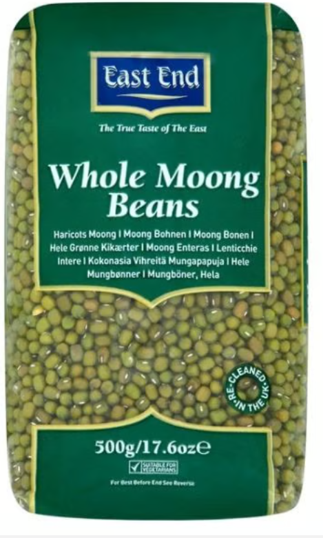 East End Premium Moong Whole 500g