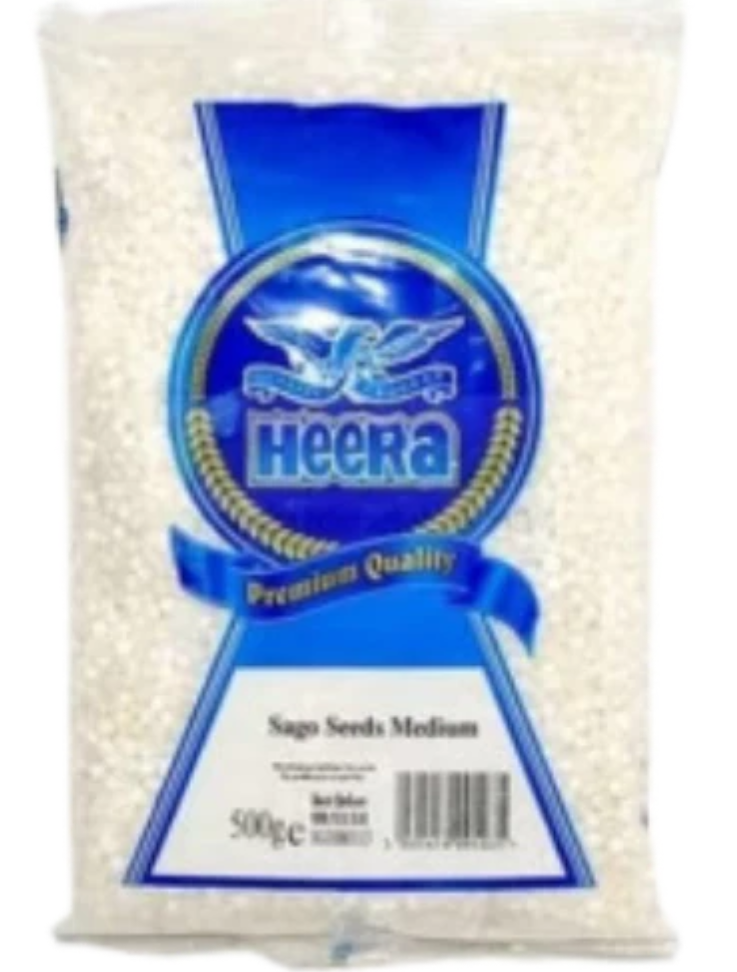 HEERA SAGO SEEDS (SABUDANA) MEDIUM 500G