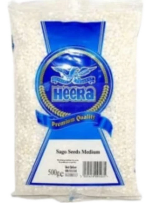 HEERA SAGO SEEDS (SABUDANA) MEDIUM 500G