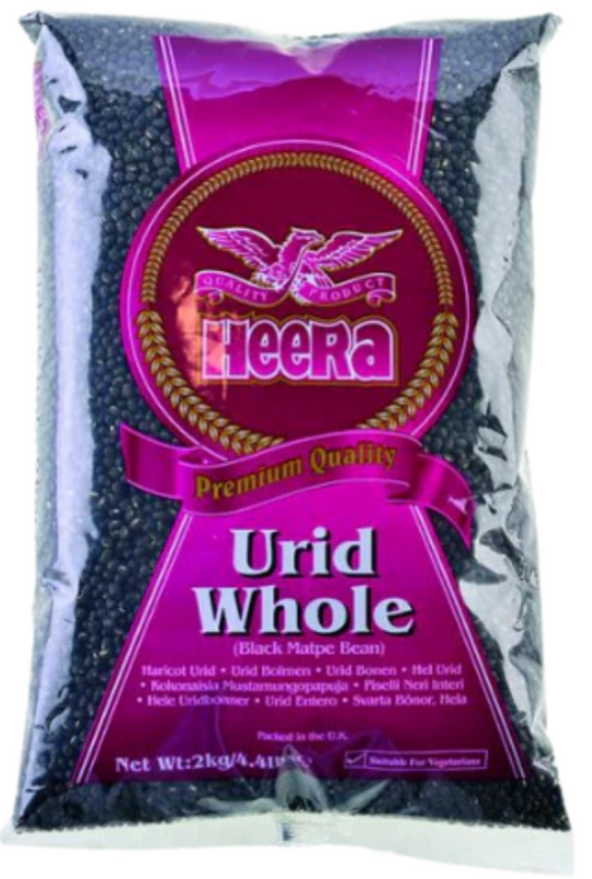 HEERA URID WHOLE BLACK WITH SKIN 500G