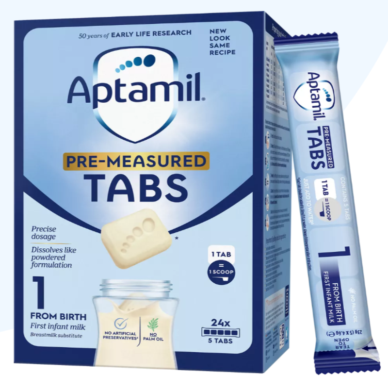 Aptamil First Infant Milk Tabs – 24 Sachets - HYPERMALL