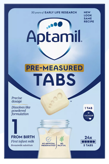 Aptamil First Infant Milk Tabs – 24 Sachets - HYPERMALL