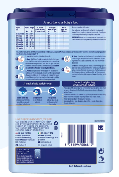 Aptamil First Infant Milk 800g x 3 - HYPERMALL