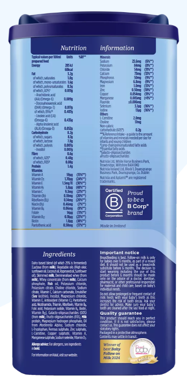 Aptamil® Follow On Milk – 800g - HYPERMALL