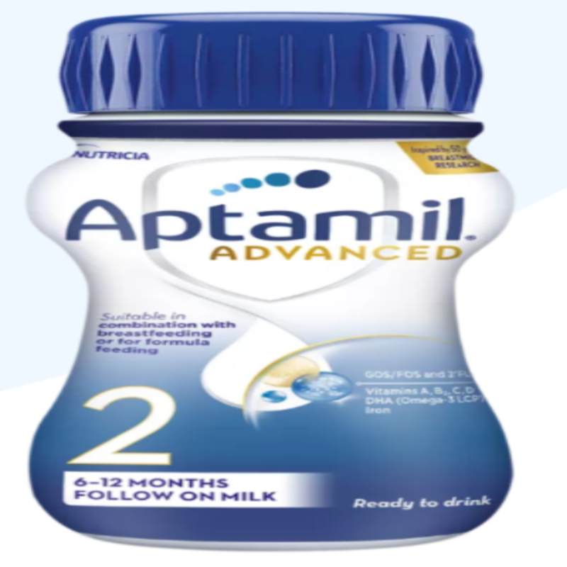 Aptamil Advanced Follow On Milk Ready To Drink – 200ml x 6 - HYPERMALL