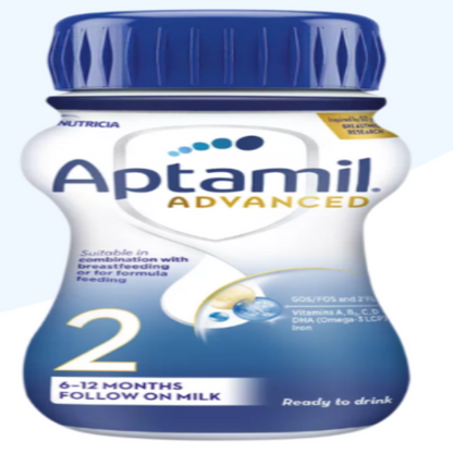 Aptamil Advanced Follow On Milk Ready To Drink – 200ml x 6 - HYPERMALL