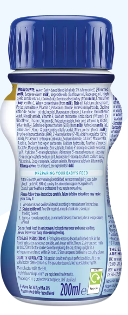 Aptamil Advanced Follow On Milk Ready To Drink – 200ml x 6 - HYPERMALL