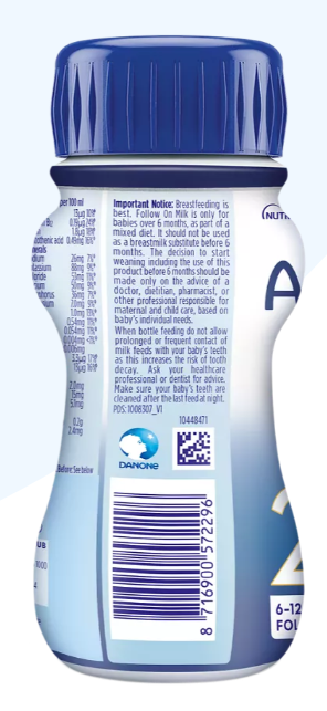 Aptamil Advanced Follow On Milk Ready To Drink – 200ml x 6 - HYPERMALL