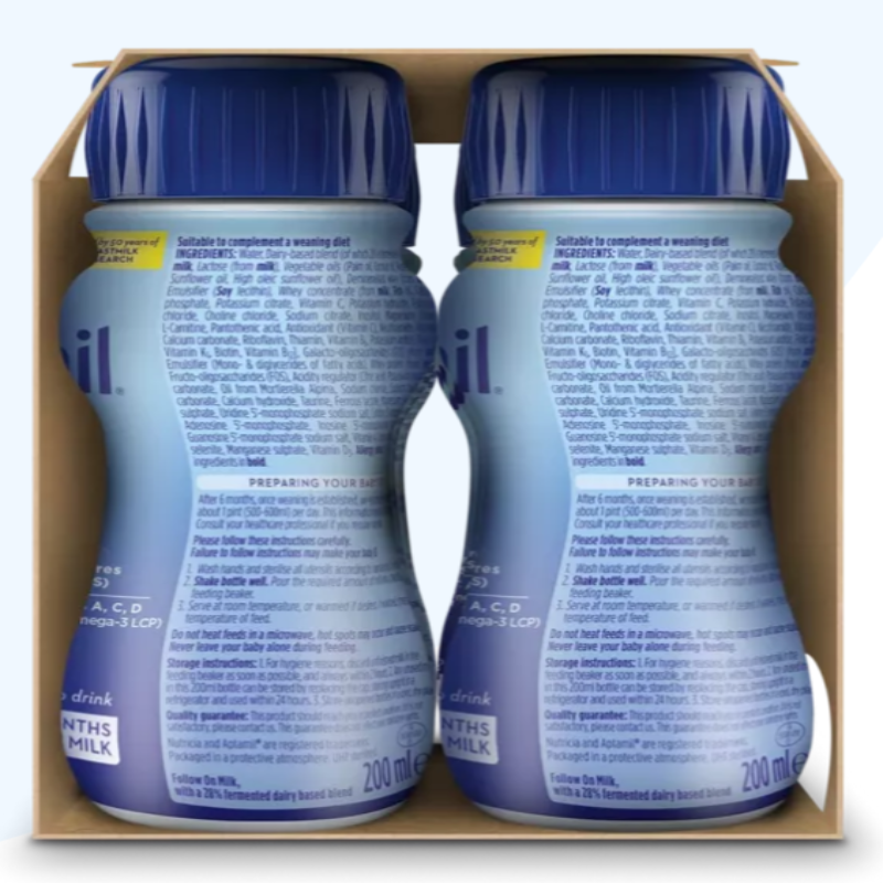 Aptamil Follow On Milk 200ml 6-Pack - HYPERMALL