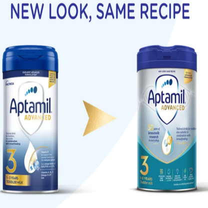 Aptamil Advanced Toddler Milk – 800g x 3 cans - HYPERMALL
