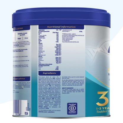 Aptamil Advanced Toddler Milk – 800g x 3 cans - HYPERMALL