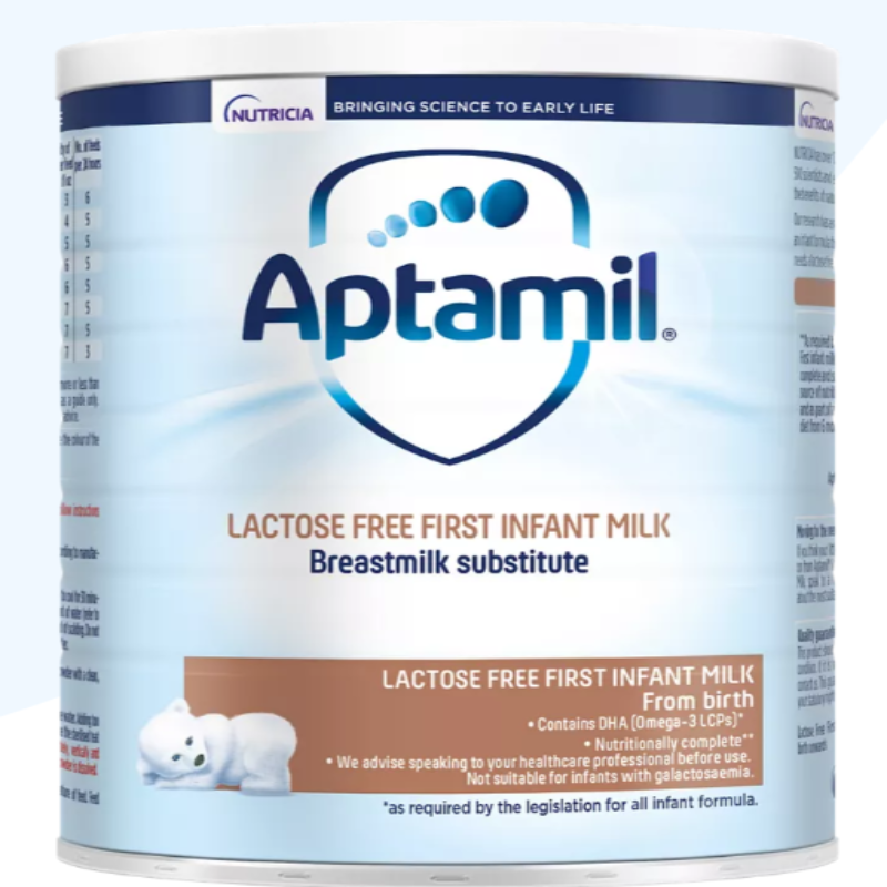 Aptamil Lactose-Free Baby Formula – 400g x 3 cans - HYPERMALL
