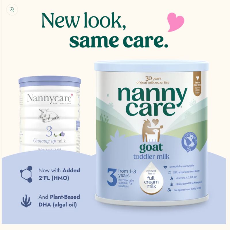Nannycare Stage 3 Goat Milk Baby Formula-800g - HYPERMALL