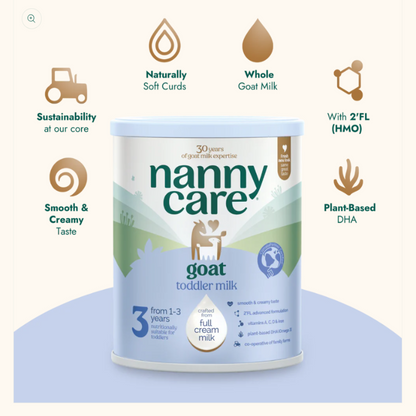 Nannycare Stage 3 Goat Milk Baby Formula-800g - HYPERMALL