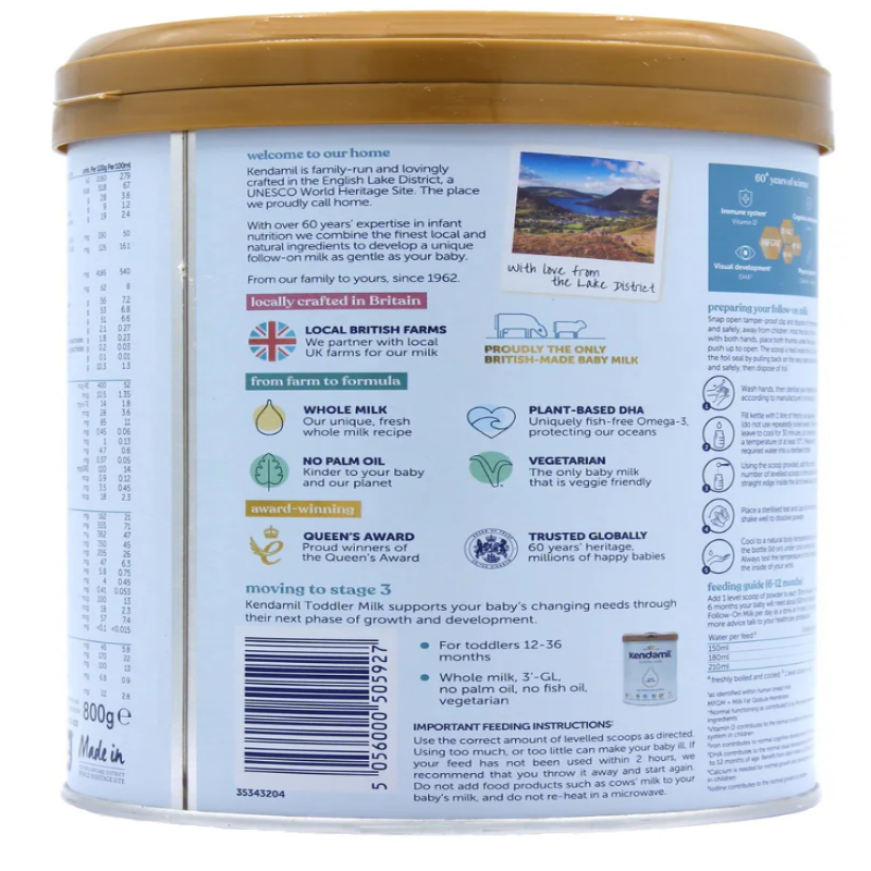 Kendamil Classic Cow Milk Baby Formula Stage 2 • 800gr - HYPERMALL